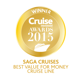 Cruise International Awards 2015 Winner Best Value for Money Cruise Line